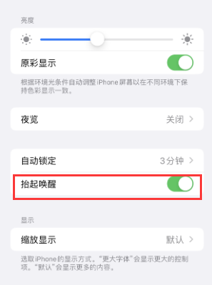 甘泉苹果授权维修站分享iPhone轻点无法唤醒怎么办