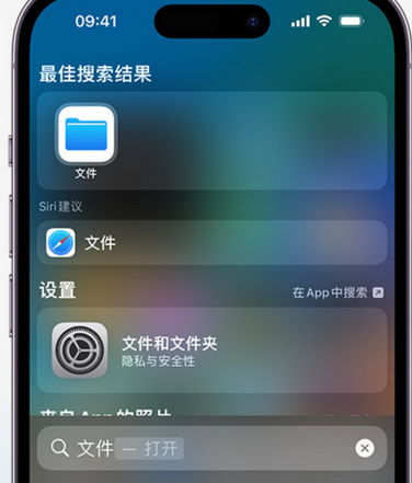 甘泉apple维修中心分享iPhone文件应用中存储和找到下载文件 